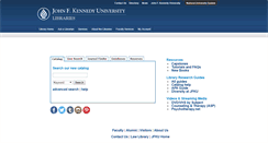 Desktop Screenshot of library2.jfku.edu